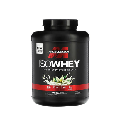 Muscletech- Iso Whey Vanilla (Original) ©